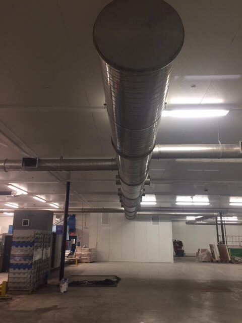 WAREHOUSE DUCT WORK