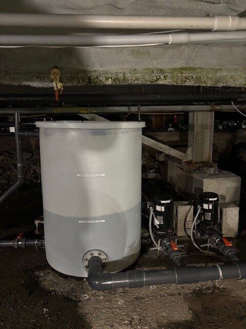 WATER COOLED ICE MACHINE SUMP