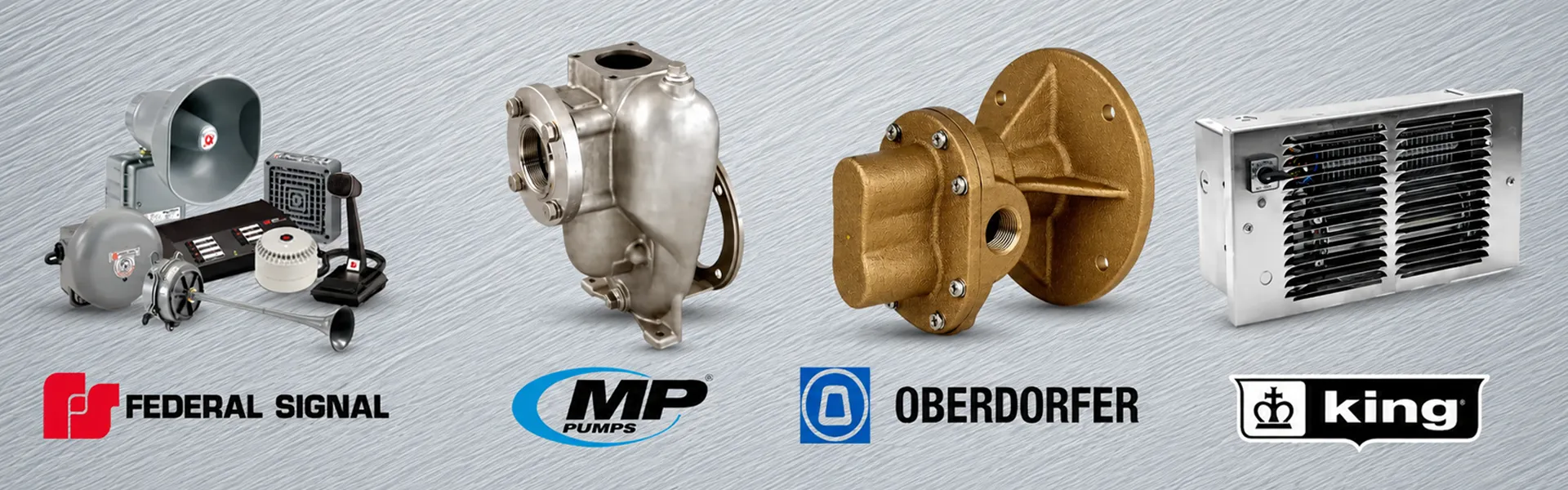 Federal Signal, MP Pumps, Oberdorfer, King industrial equipment