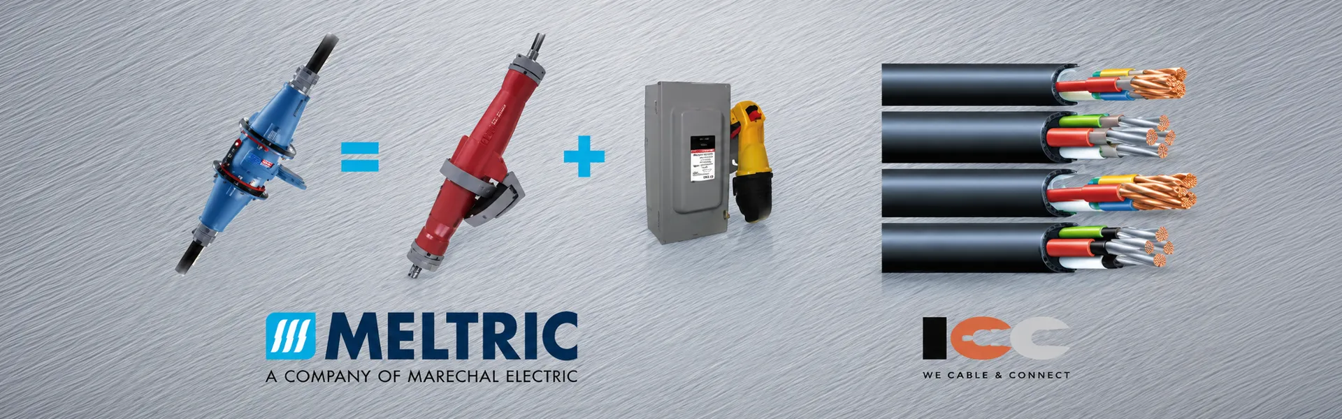 Meltric, ICC electrical connectors and cable products lineup