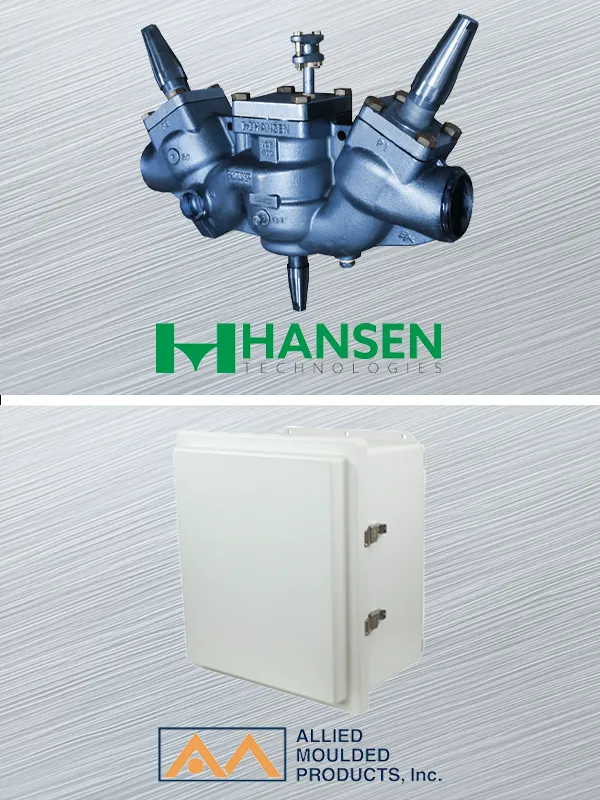 Hansen Technologies refrigeration valve, Allied Moulded enclosure