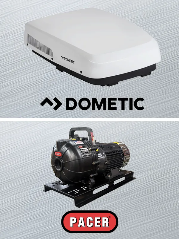 Dometic rooftop air conditioner, Pacer centrifugal pump
